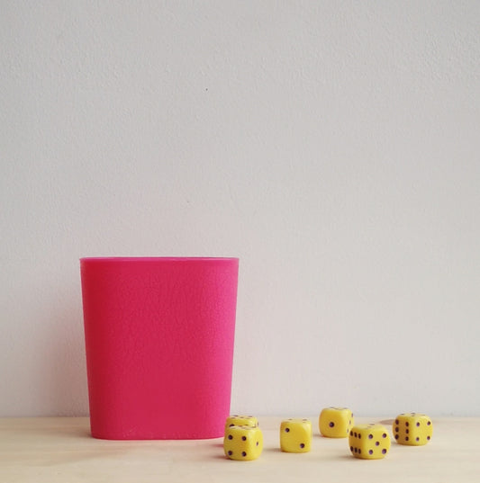 Cup and 6 dice
