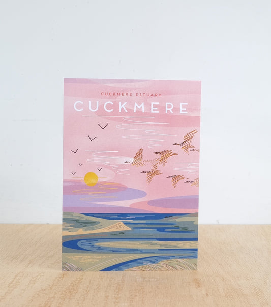 Cuckmere estuary card