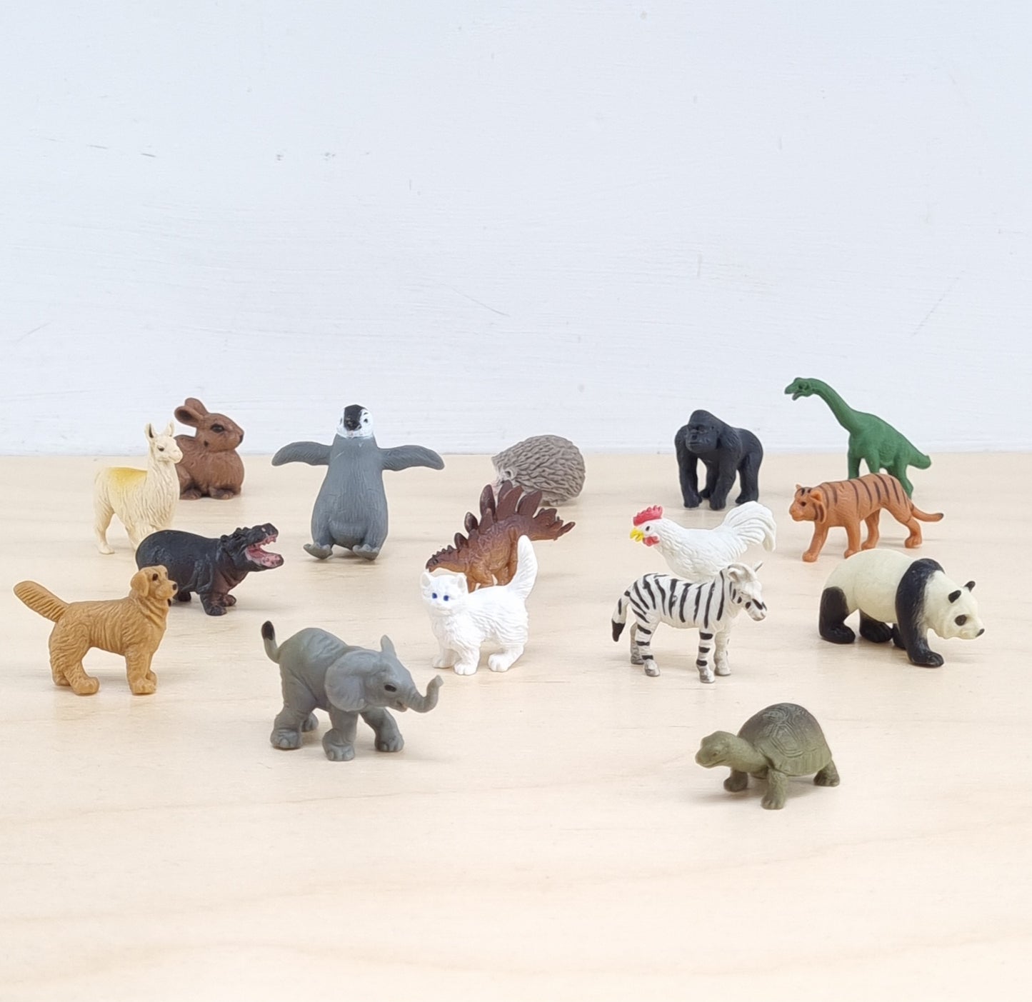 Mini rubber animals