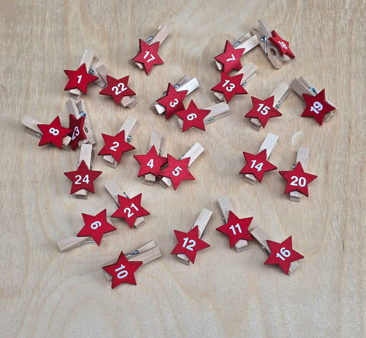 Advent calendar clips