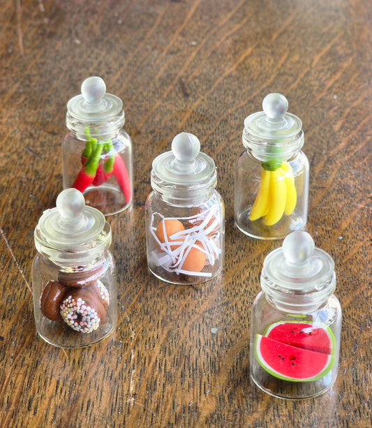 Miniature food jar