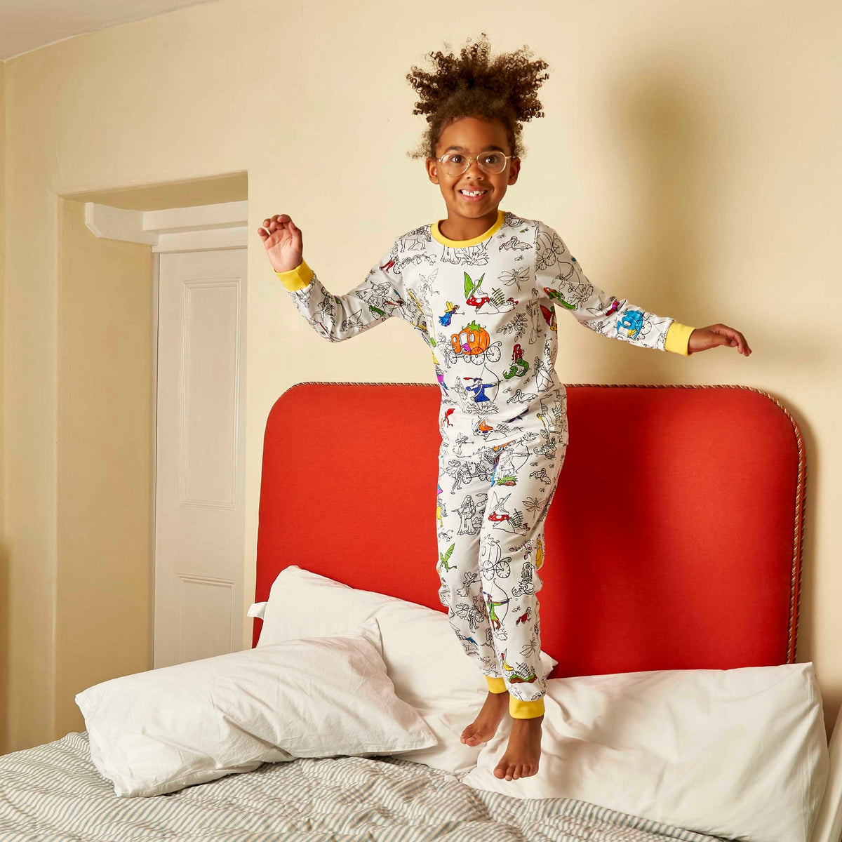 Colour-in pyjamas