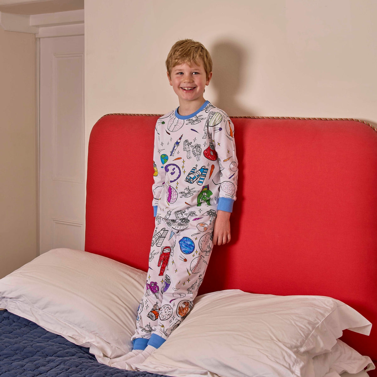 Colour-in pyjamas