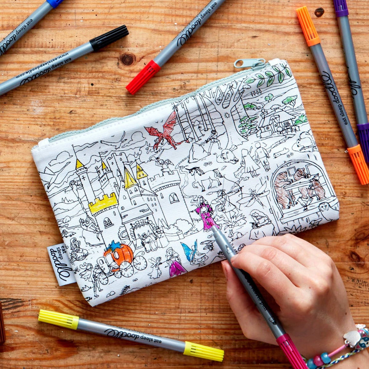 Colour in pencil case