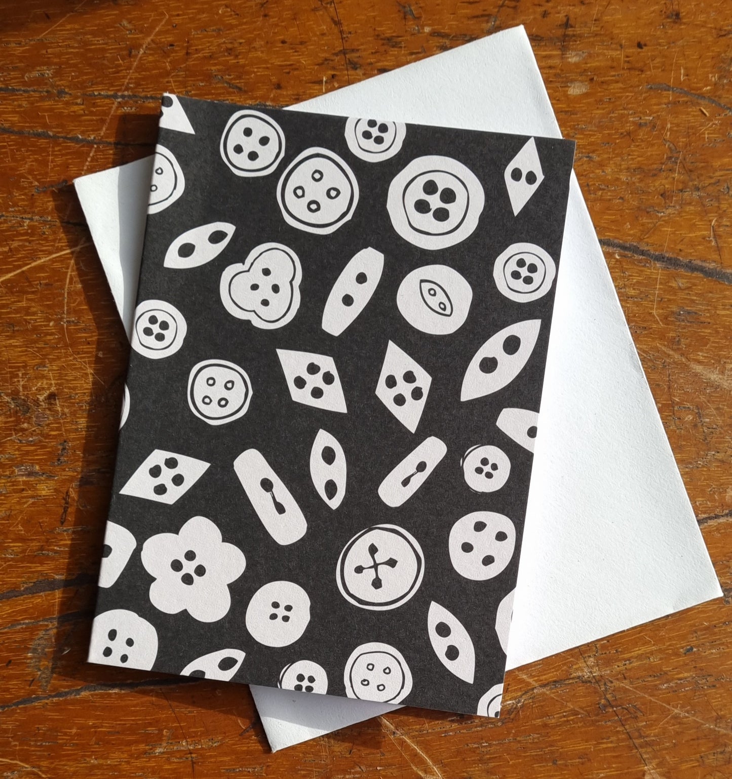 Mini many buttons card
