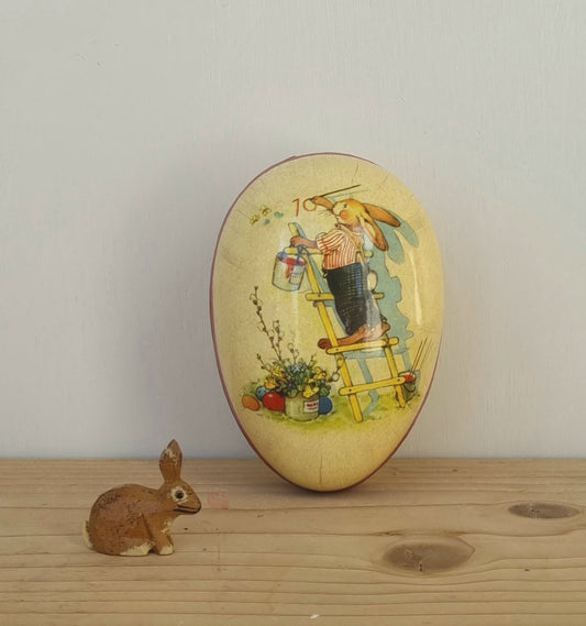 Mini rabbit in an egg