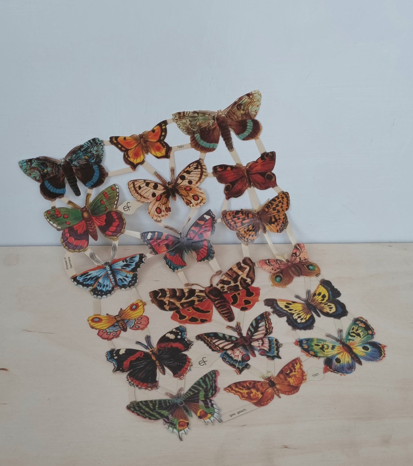 Butterfly scraps
