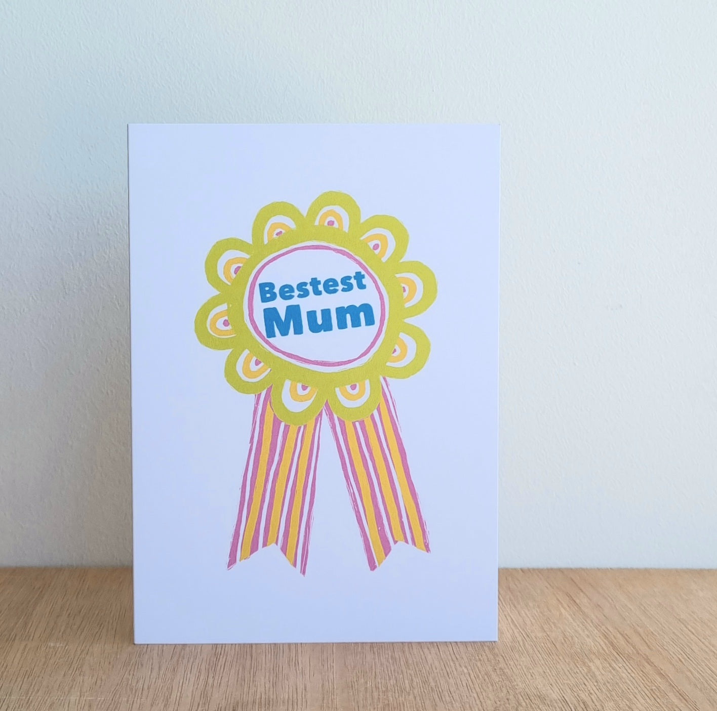 Bestest mum card