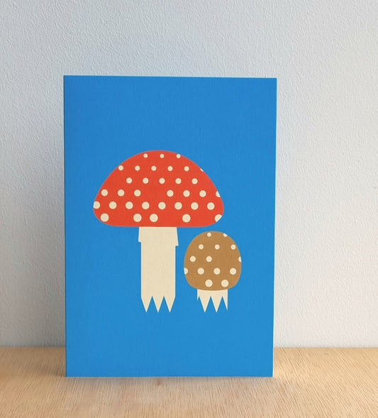 Toadstool card