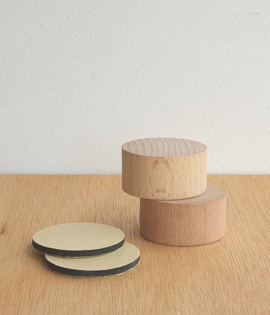 Wooden stamp block