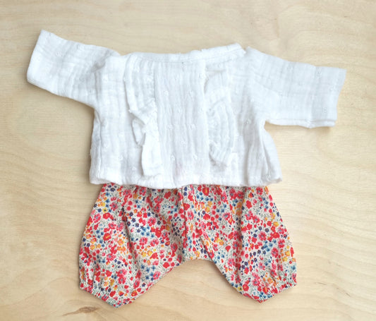 Baby doll clothes set
