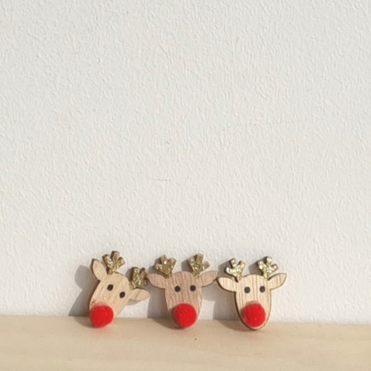 Mini reindeer heads