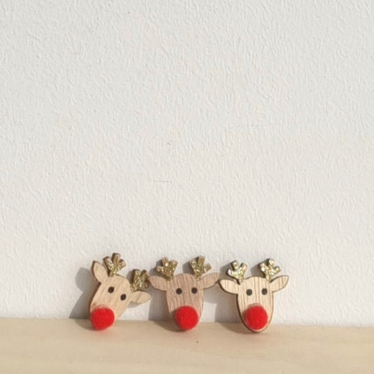 Mini reindeer heads
