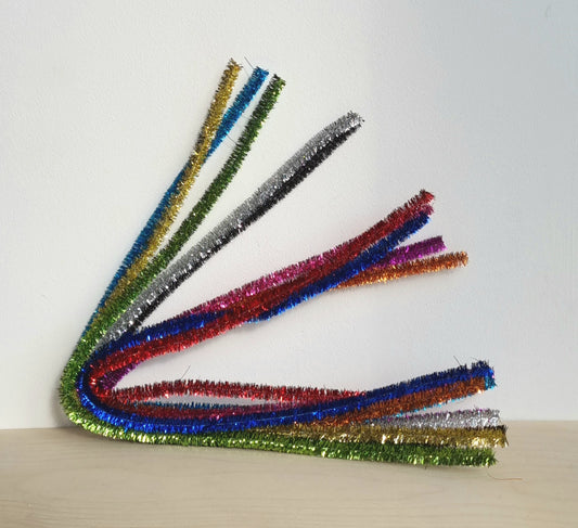 Tinsel style pipe cleaners