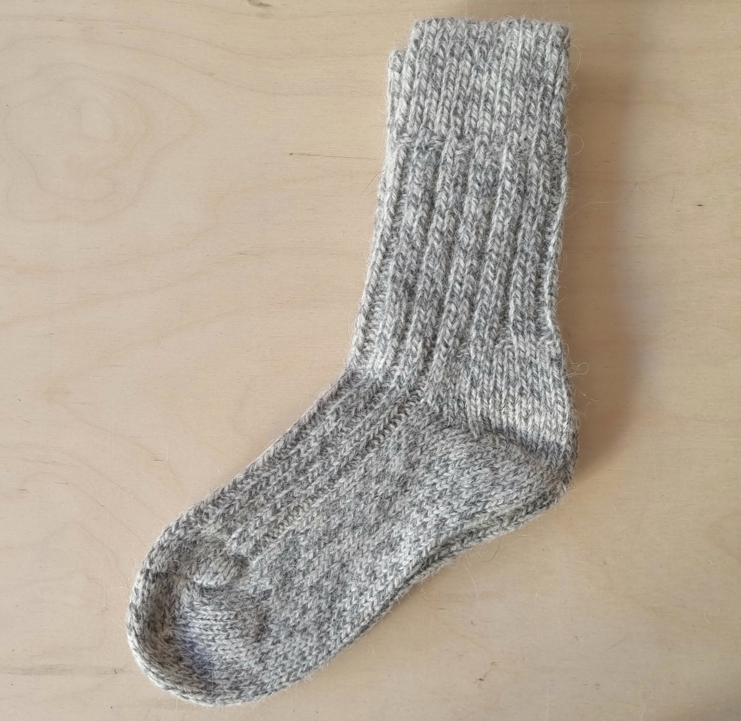 Hand made wool and alpaca socks