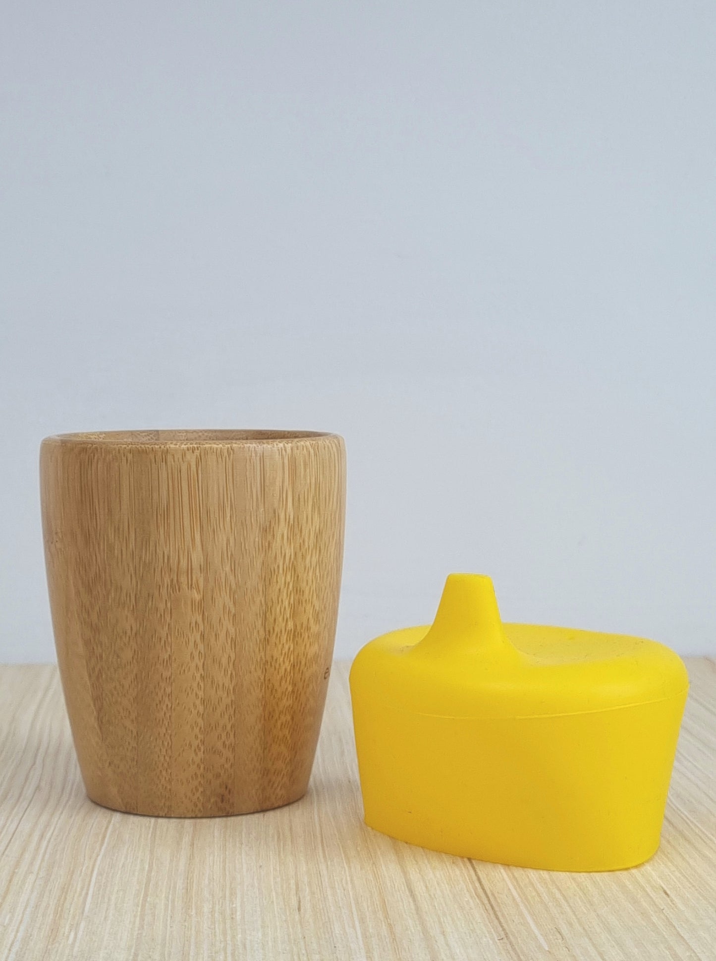 Bamboo sippy cup