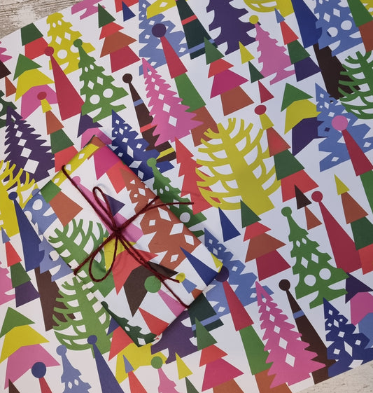 Tree wrapping paper