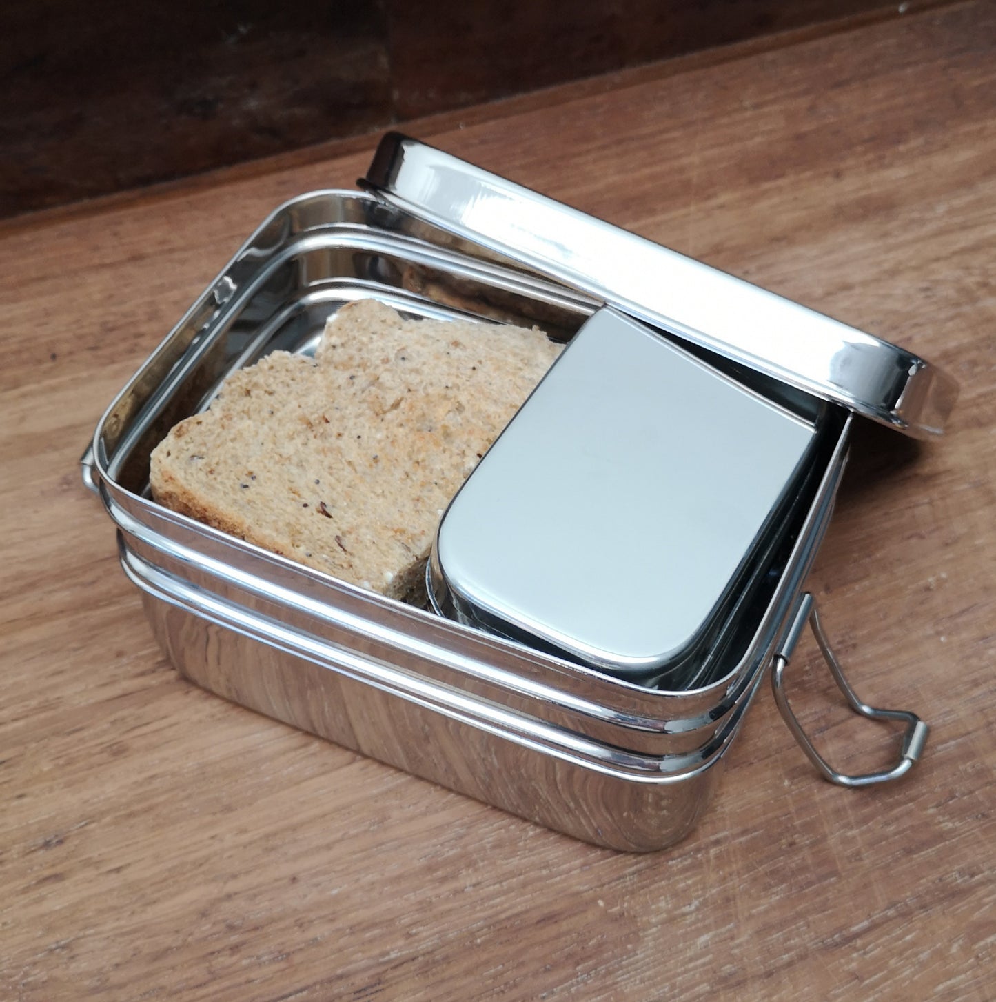 Two tier lunch box with mini container - Panna