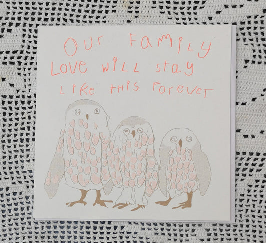 Our family card