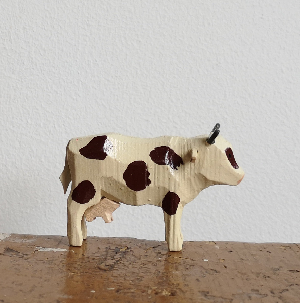 Mini wooden farm and forest animals