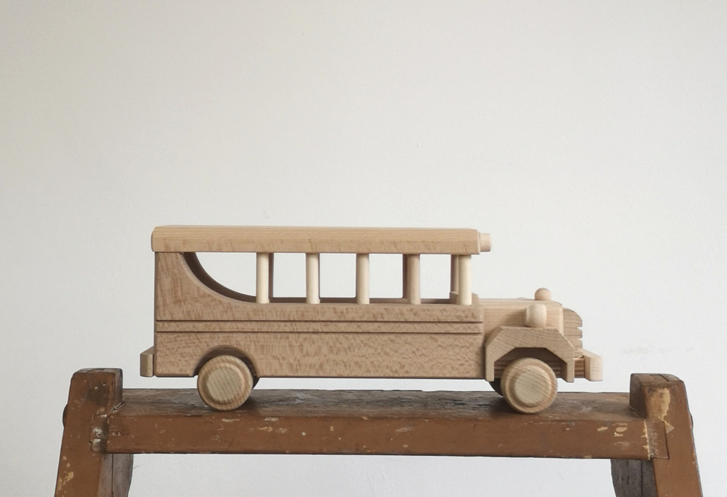 Wooden bus