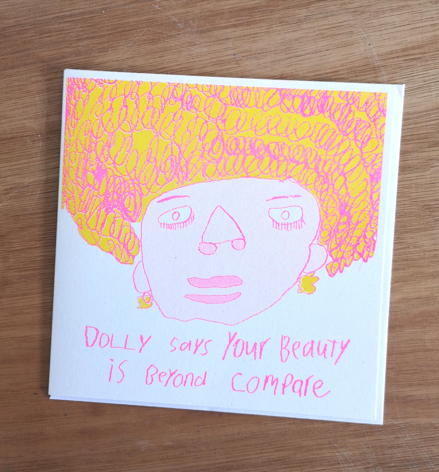 Dolly says card